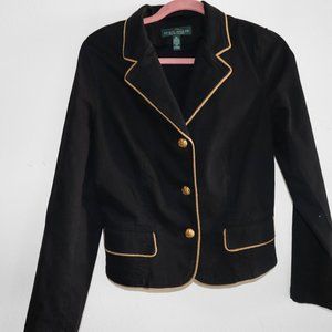The Ralph Lauren Jacket with Gold Buttons